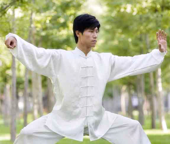 White Tai Chi Shirt - Wudang Store