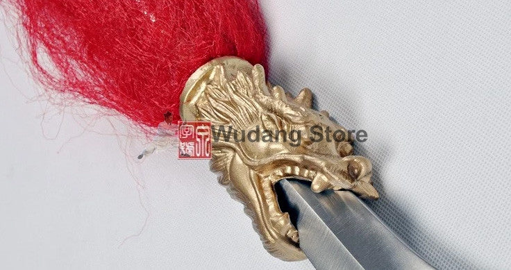 Dragon Head Stainless Steel Qiang - Wudang Store