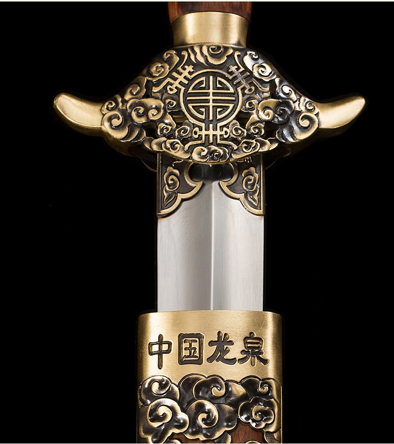 Wudang Clouds Tai Chi Jian, Stainless or Pattern Steel